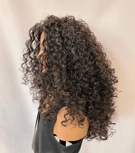 "Symone" - Clearance - Beautiful Long Curly Synthetic Lace Front Wig by Outre