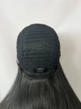 Load image into Gallery viewer, “Meggan” - Long Brown or Blonde Mix Premium Fiber Straight Wig with Bangs