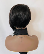 Load image into Gallery viewer, &quot;Tanya&quot; - Short, Run &amp; Retro “Put On &amp; Go” Premium Fiber Wig with Bangs for Daily Wear or Events…