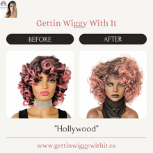 Load image into Gallery viewer, “Hollywood” - Short Retro Vintage Style Premium Fiber Curly Wig for Daily Wear/Burlesque/Events/Cosplay/Drag..🎬
