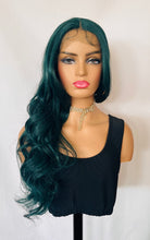 Load image into Gallery viewer, “Ms.Neptune” - Gorgeous Green Premium Fiber Lace Front Wig /Events/Cosplay/Daily Wear