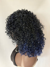 Load image into Gallery viewer, Naturali Star “3B Ronda”- Curly Blue Rage/Plum/99J Burgundy Synthetic Wigs by Zury Sis - CLEARANCE
