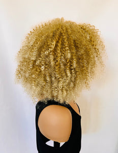 “Donna” - Curly & Classic “Put On & Go” Premium Fiber Wig for Daily Wear or Events