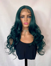 Load image into Gallery viewer, “Ms.Neptune” - Gorgeous Green Premium Fiber Lace Front Wig /Events/Cosplay/Daily Wear