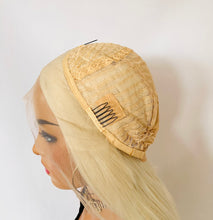 Load image into Gallery viewer, “Blonde Ambition” - 26&quot;-28&quot; Platinum Blonde Lace Front Premium Fiber Wigs for Daily Wear/Drag/CrossDressers💄