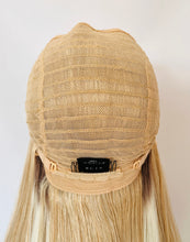 Load image into Gallery viewer, “Meggan” - Long Brown or Blonde Mix Premium Fiber Straight Wig with Bangs
