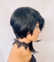 Load image into Gallery viewer, &quot;Tanya&quot; - Short, Run &amp; Retro “Put On &amp; Go” Premium Fiber Wig with Bangs for Daily Wear or Events…