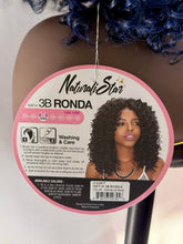 Load image into Gallery viewer, Naturali Star “3B Ronda”- Curly Blue Rage/Plum/99J Burgundy Synthetic Wigs by Zury Sis - CLEARANCE