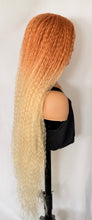 Load image into Gallery viewer, “Meadow” - Long Premium Fiber Lace Front Wigs in Orange/Green or Black for Halloween/Cosplay/Events…
