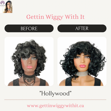 Load image into Gallery viewer, “Hollywood” - Short Retro Vintage Style Premium Fiber Curly Wig for Daily Wear/Burlesque/Events/Cosplay/Drag..🎬