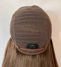 Load image into Gallery viewer, “Meggan” - Long Brown or Blonde Mix Premium Fiber Straight Wig with Bangs
