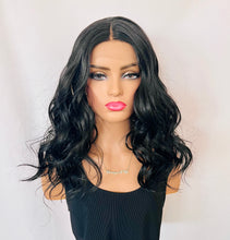 Load image into Gallery viewer, “Winnie” - Classy &amp; Cute Ombre Brown or Blonde Mix Premium Fiber Lace Front Wig for Daily Wear &amp; Events