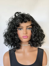 Load image into Gallery viewer, “Marilyn”- Fun &amp; Flirty is this Classic “Put On &amp; Go” Curly Vintage Premium Synthetic Wig - Events/Drag/Cosplay/Cross Dressers/Burlesque..