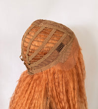 Load image into Gallery viewer, “Meadow” - Long Premium Fiber Lace Front Wigs in Orange/Green or Black for Halloween/Cosplay/Events…