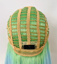 Load image into Gallery viewer, “Stardust” - 28” Long Straight Pastel Unicorn Color Lace Front Wig for Events/Cosplay/DailyWear/Drag Queens