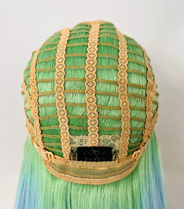 “Stardust” - 28” Long Straight Pastel Unicorn Color Lace Front Wig for Events/Cosplay/DailyWear/Drag Queens