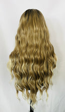 Load image into Gallery viewer, “Charlise” - Long Ash Pearl Blonde  Premium Fiber 13x3 Lace Front Canada Wig for Daily Wear/Events