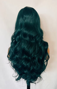 “Ms.Neptune” - Gorgeous Green Premium Fiber Lace Front Wig /Events/Cosplay/Daily Wear