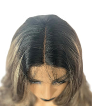 Load image into Gallery viewer, “Janet” - Strong &amp; Gorgeous Black/Brown/Blonde Premium Fiber Mix Lace Front Wig - Daily Wear or Events