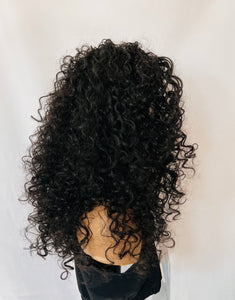 "Symone" - Clearance - Beautiful Long Curly Synthetic Lace Front Wig by Outre