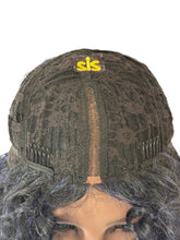 Load image into Gallery viewer, Naturali Star “3B Ronda”- Curly Blue Rage/Plum/99J Burgundy Synthetic Wigs by Zury Sis - CLEARANCE