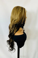 Load image into Gallery viewer, “Vanity” - Be Vain in Our Gorgeous Blonde/Brown/Black Mix Color Premium Fiber Lace Front Wig 💋