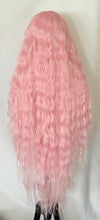 Load image into Gallery viewer, "Rhapsody" - 42" Long Wavy Premium Fiber Lace Front Wig for Cosplay/Drag Queens/Events…