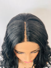 Load image into Gallery viewer, “Winnie” - Classy &amp; Cute Ombre Brown or Blonde Mix Premium Fiber Lace Front Wig for Daily Wear &amp; Events