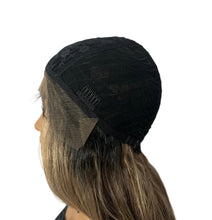 Load image into Gallery viewer, “Janet” - Strong &amp; Gorgeous Black/Brown/Blonde Premium Fiber Mix Lace Front Wig - Daily Wear or Events