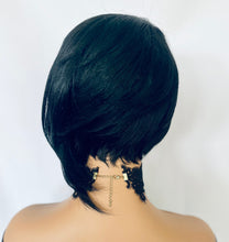 Load image into Gallery viewer, &quot;Tanya&quot; - Short, Run &amp; Retro “Put On &amp; Go” Premium Fiber Wig with Bangs for Daily Wear or Events…