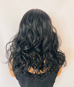 “Winnie” - Classy & Cute Ombre Brown or Blonde Mix Premium Fiber Lace Front Wig for Daily Wear & Events