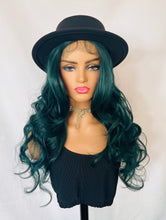 Load image into Gallery viewer, “Ms.Neptune” - Gorgeous Green Premium Fiber Lace Front Wig /Events/Cosplay/Daily Wear