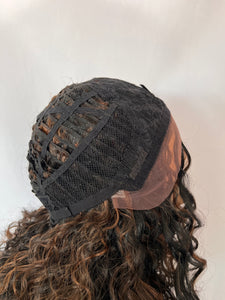 "Symone" - Clearance - Beautiful Long Curly Synthetic Lace Front Wig by Outre
