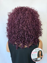 Load image into Gallery viewer, Naturali Star “3B Ronda”- Curly Blue Rage/Plum/99J Burgundy Synthetic Wigs by Zury Sis - CLEARANCE
