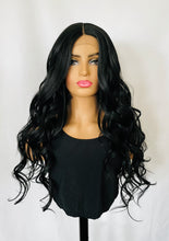 Load image into Gallery viewer, “Melody” - 28” Loose Curl Premium Fiber Lace Front Canada Wigs for Daily Wear or Events 👠