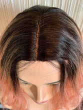 Load image into Gallery viewer, &quot;Chandi&quot; - 14&quot; Shoulder Length Wavy Synthetic Lace Part Wig hi