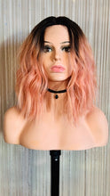Load image into Gallery viewer, &quot;Chandi&quot; - 14&quot; Shoulder Length Wavy Synthetic Lace Part Wig hi
