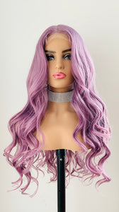 “Lexi” - 28” Loose Curl Versatile 4x4 Lace Front Premium Fiber Canada Wig for Daily Wear or Events