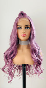 “Lexi” - 28” Loose Curl Versatile 4x4 Lace Front Premium Fiber Canada Wig for Daily Wear or Events