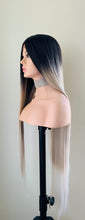 Load image into Gallery viewer, “Serenity” - 36” Long Straight Synthetic Lace Front Wig