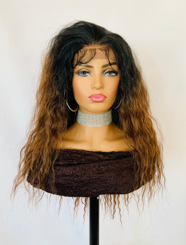 “Johnnie” - Long Loose Wave 13x4 Lace Front Premium Fiber Canada Wig for Daily Wear/Cosplay/Drag💄