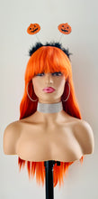 Load image into Gallery viewer, Clearance “Brandi” - 24” Long Straight Synthetic Wig w Bangs for Cosplay/Gaming/Events