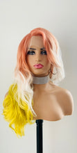 Load image into Gallery viewer, “Sundae” - 22” Tri Color Lace Front Synthetic Wig