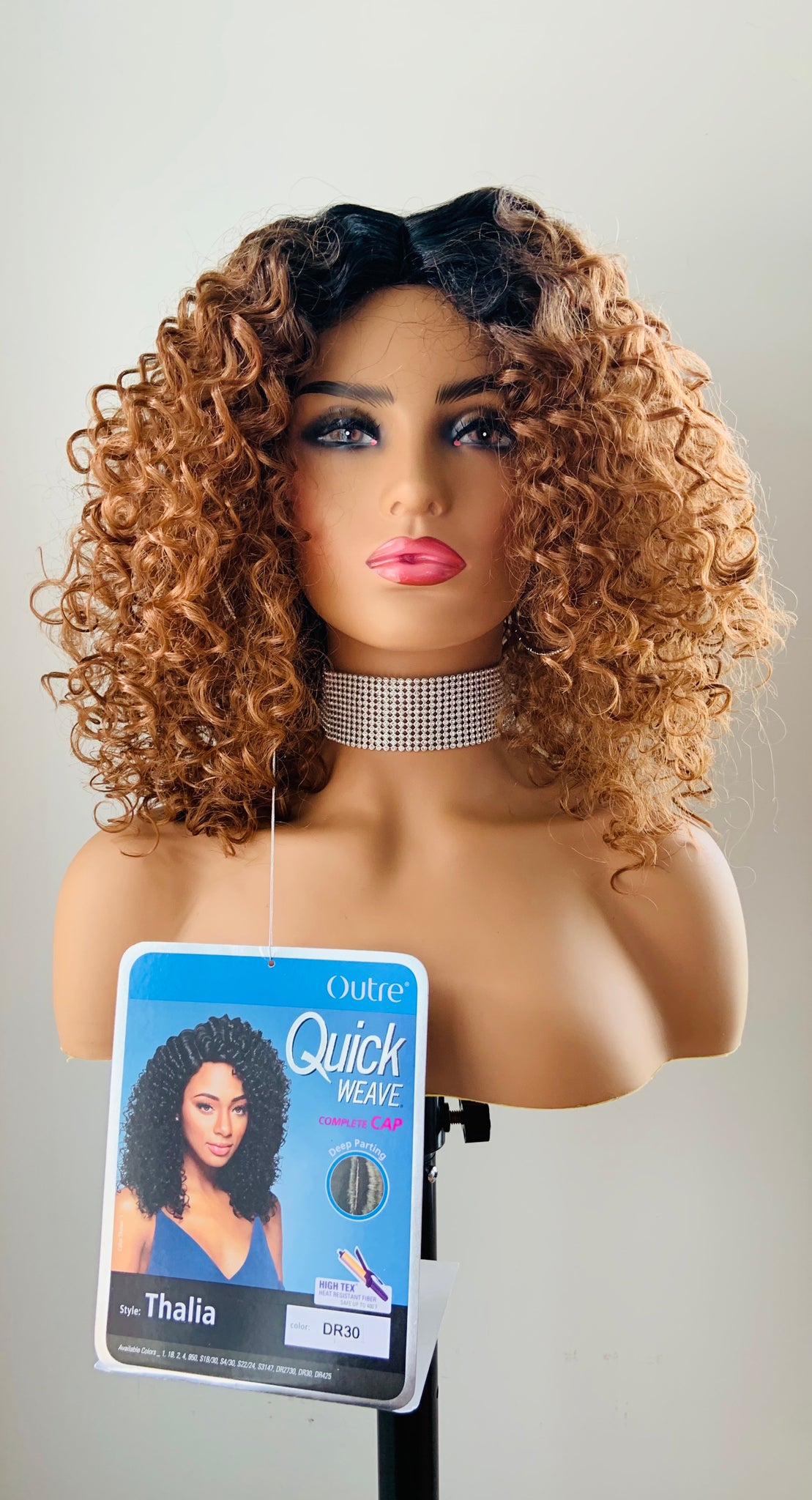 Thalia Curly Synthetic Wig by Outre Clearance Gettin Wiggy