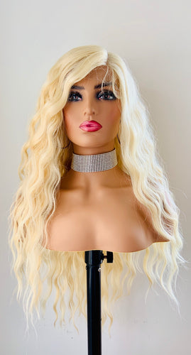 “Heidi” - 30” Long Wavy Premium Fiber Lace Front Canada Wig for Daily Wear or Events