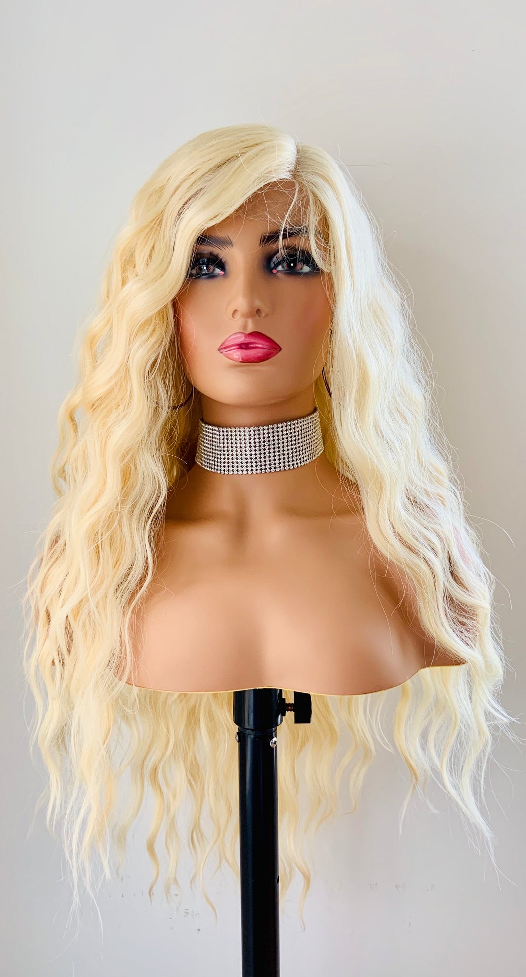 “Heidi” - 30” Long Wavy Premium Fiber Lace Front Canada Wig for Daily Wear or Events