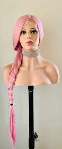 “Serenity” - 36” Long Straight Synthetic Lace Front Wig