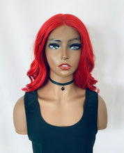 Load image into Gallery viewer, “Melody” - 28” Loose Curl Premium Fiber Lace Front Canada Wigs for Daily Wear or Events 👠