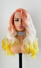 Load image into Gallery viewer, “Sundae” - 22” Tri Color Lace Front Synthetic Wig