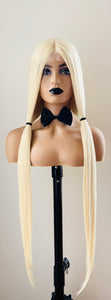 “Serenity” - 36” Long Straight Synthetic Lace Front Wig